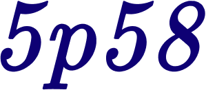 5p58 logo